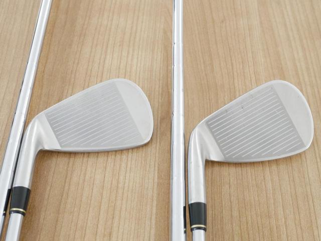 Iron set : Romaro : ชุดเหล็ก Romaro Ray Alpha (ปี 2017 ใบใหญ่ หน้า Titanium) มีเหล็ก 5-Pw,Aw (7 ชิ้น) ก้านเหล็ก NS Pro 950 Flex S