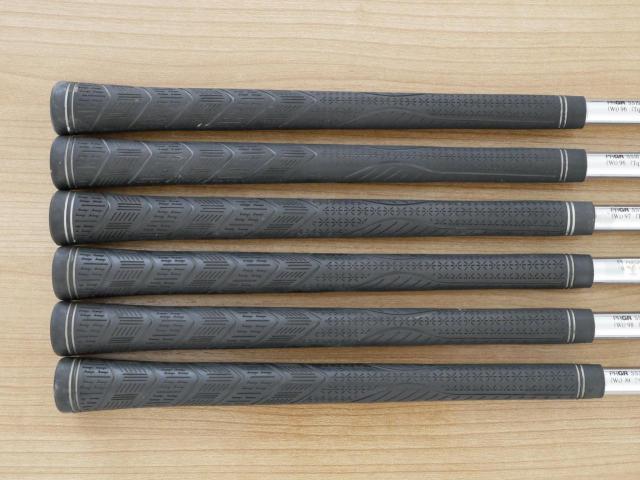 Iron set : PRGR : ชุดเหล็ก PRGR ID Nabla X Black มีเหล็ก 5-Pw (6 ชิ้น) ก้านเหล็ก SSIII 95 M-43 Flex S