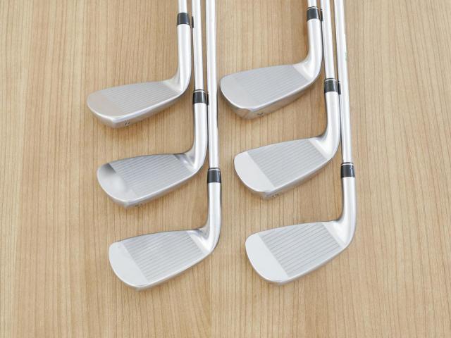 Iron set : PRGR : ชุดเหล็ก PRGR ID Nabla X Black มีเหล็ก 5-Pw (6 ชิ้น) ก้านเหล็ก SSIII 95 M-43 Flex S