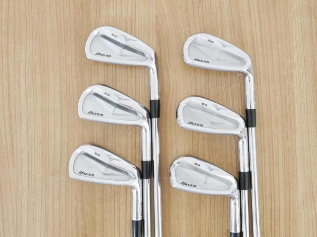 Iron set : Mizuno : ชุดเหล็ก Mizuno MP-55 (Forged) มีเหล็ก 5-Pw (6 ชิ้น) ก้านเหล็ก NS Pro 950 Flex S