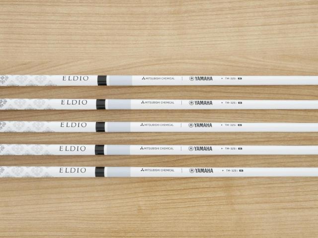 Lady club : All : **ของใหม่ ยังไม่แกะพลาสติก** ชุดเหล็ก Yamaha Inpres DriveStar (รุ่นล่าสุด ปี 2025 ตีไกลที่สุด ไกลกว่าเหล็กทั่วไป 2 เบอร์ หน้าเด้งมากๆ) มีเหล็ก 7-Pw,Sw (5 ชิ้น) ก้านกราไฟต์ Mitsubishi ELDIO TM-325i Flex A (Lady)