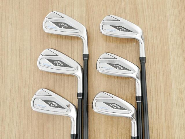 Iron set : Callaway : ชุดเหล็ก Callaway Paradym Ai Smoke Max Fast (ออกปี 2024 ตีง่ายมาก ไกล Japan Spec.) มีเหล็ก 6-Pw,Aw (6 ชิ้น) ก้านกราไฟต์ Fujikura TENSEI 40 Flex R