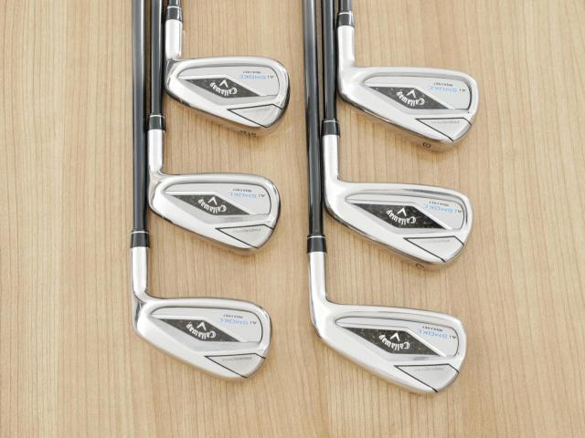 Iron set : Callaway : ชุดเหล็ก Callaway Paradym Ai Smoke Max Fast (ออกปี 2024 ตีง่ายมาก ไกล Japan Spec.) มีเหล็ก 6-Pw,Aw (6 ชิ้น) ก้านกราไฟต์ Fujikura TENSEI 40 Flex R