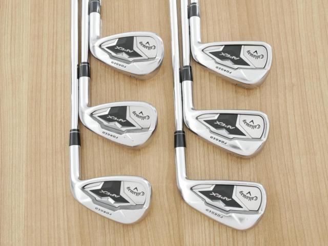 Iron set : Callaway : ชุดเหล็ก Callaway APEX Forged (ปี 2020) มีเหล็ก 5-Pw (6 ชิ้น) ก้านเหล็ก NS Pro ZELOS 8 Flex S