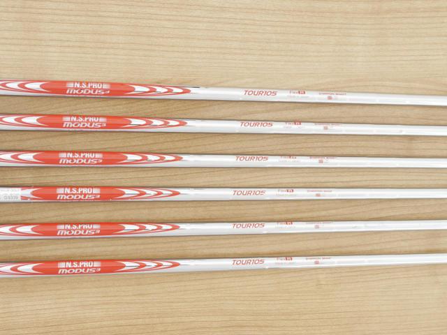 Iron set : Taylormade : ชุดเหล็ก Taylormade P7MB Forged (ปี 2023 ซีรี่ย์ท้อปสุด) มีเหล็ก 5-Pw (6 ชิ้น) ก้านเหล็ก NS Pro Modus 105 Flex R