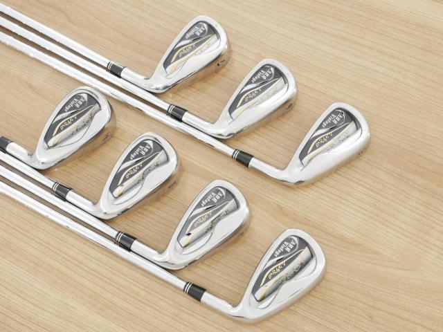 Iron set : Other Brand : ชุดเหล็ก Akira ADR Vintage (รุ่นท๊อปสุด หน้าเด้ง ไกล) มีเหล็ก 5-Pw,Aw (7 ชิ้น) ก้านเหล็ก NS Pro Modus 110 Flex S