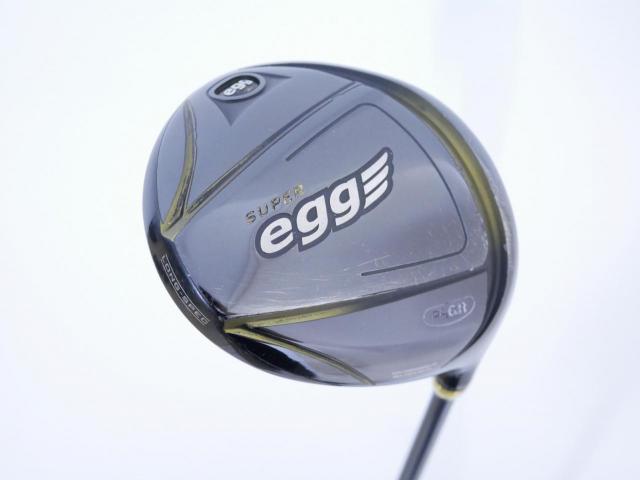 Driver : PRGR : ไดรเวอร์ PRGR Super EGG Long Spec (ปี 2019 หน้าเด้งเกินกฏ COR 0.86) Loft 10 ก้าน M-40 Flex SR