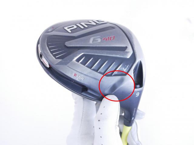 Driver : PING : **มีบุบ** ไดรเวอร์ Ping G410 LST (ออกปี 2019 Japan Spec) Loft 9 ก้าน UST Mamiya ATTAS 3 Flex S