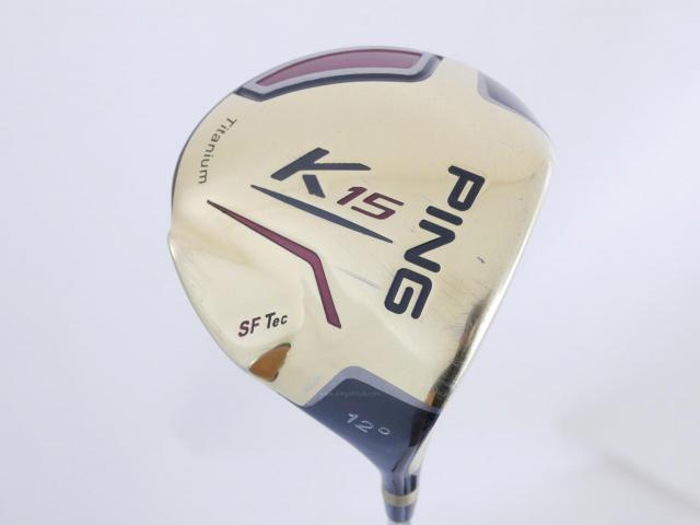 Driver : PING : ไดรเวอร์ Ping K15 SF Tec Loft 12 ก้าน Mitsubishi Bassara G43 Flex R