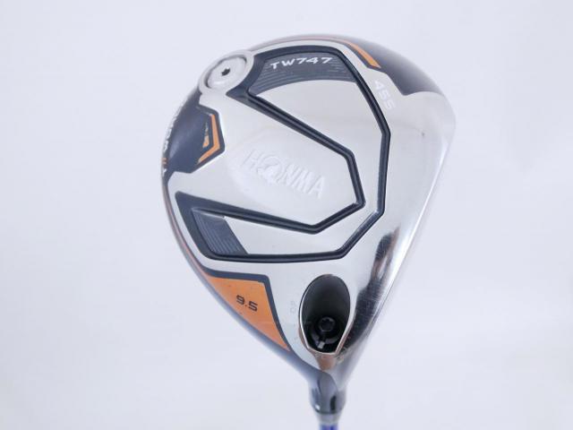 Driver : Honma : ไดรเวอร์ Honma Tour World TW747 455 (ออกปี 2019) Loft 9.5 ก้าน Honma Vizard FP-5 Flex S