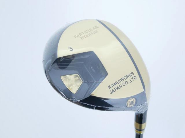 Fairway Wood : Kamui : **ของใหม่ ยังไม่แกะพลาสติก** หัวไม้ 3 Kamuiworks KM-200 II Titanium Loft 15 ก้าน Fujikura Double Kick Flex S