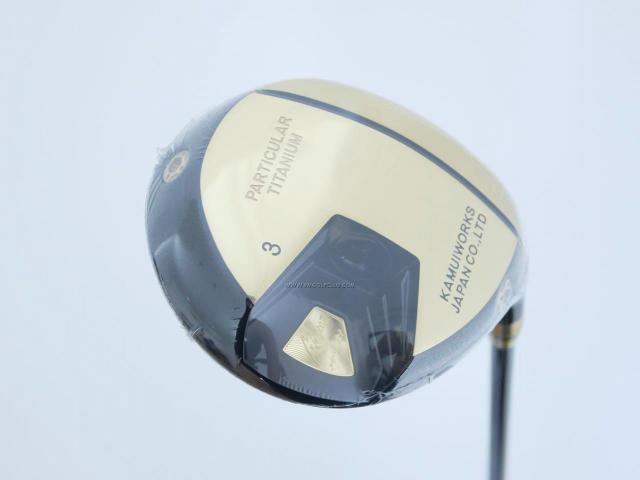 Fairway Wood : Kamui : **ของใหม่ ยังไม่แกะพลาสติก** หัวไม้ 3 Kamuiworks KM-200 II Titanium Loft 15 ก้าน Fujikura Double Kick Flex S