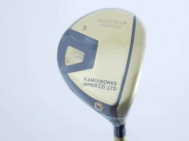 Fairway Wood : Kamui : **ของใหม่ ยังไม่แกะพลาสติก** หัวไม้ 3 Kamuiworks KM-200 II Titanium Loft 15 ก้าน Fujikura Double Kick Flex S