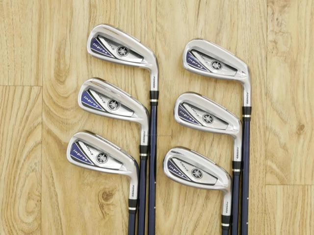 Iron set : Yamaha : ชุดเหล็ก Yamaha Inpres UD+2 (ออกปี 2019 ตีไกลที่สุด ไกลกว่าเหล็กทั่วไป 2 เบอร์ หน้าเด้ง COR 0.822) มีเหล็ก 6-Pw,Aw (6 ชิ้น) ก้านกราไฟต์ Flex SR