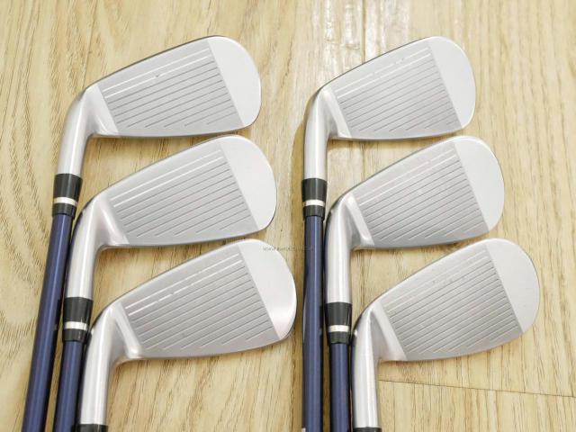 Iron set : Yamaha : ชุดเหล็ก Yamaha Inpres UD+2 (ออกปี 2019 ตีไกลที่สุด ไกลกว่าเหล็กทั่วไป 2 เบอร์ หน้าเด้ง COR 0.822) มีเหล็ก 6-Pw,Aw (6 ชิ้น) ก้านกราไฟต์ Flex SR