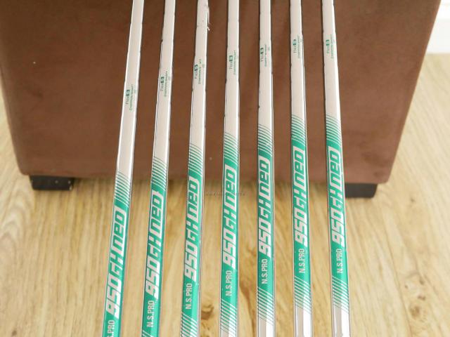 Iron set : Honma : ชุดเหล็ก Honma Tour World GS (ออกปี 2021 ใบใหญ่ ตีง่าย ไกล) มีเหล็ก 5-11 (7 ชิ้น) ก้านเหล็ก NS Pro 950 Neo Flex S