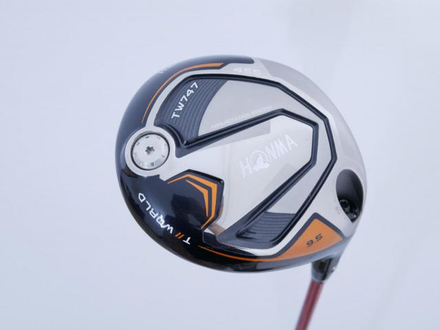 Driver : Honma : ไดรเวอร์ Honma Tour World TW747 455 (ออกปี 2019) Loft 9.5 ก้าน Honma Vizard FD-6 Flex S