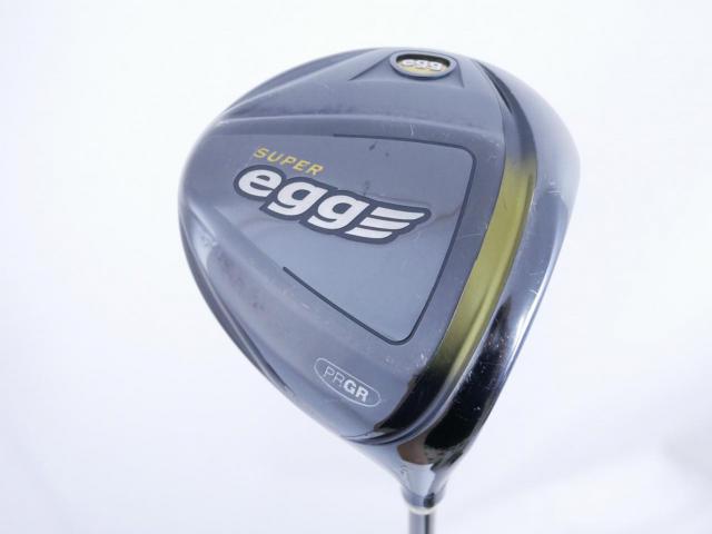 Driver : PRGR : ไดรเวอร์ PRGR Super EGG (ปี 2019 หน้าเด้งเกินกฏ COR 0.86) Loft 10.5 ก้าน M-40 Flex SR