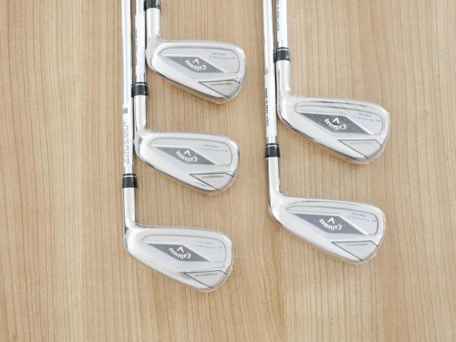 Iron set : Callaway : **ของใหม่ ยังไม่แกะพลาสติก** ชุดเหล็ก Callaway Paradym Ai Smoke Max Fast (ออกปี 2024 ตีง่ายมาก ไกล Japan Spec.) มีเหล็ก 6-Pw (5 ชิ้น) ก้านเหล็ก NS Pro ZELOS 7 Flex S