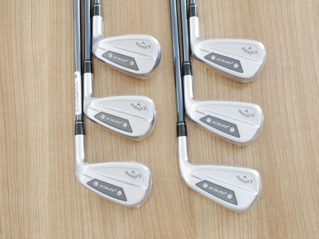 Iron set : Callaway : **ของใหม่ ยังไม่แกะพลาสติก** ชุดเหล็ก Callaway APEX Ai300 Forged (รุ่นล่าสุด ออกปี 2024) มีเหล็ก 5-Pw (6 ชิ้น) ก้านกราไฟต์ UST Mamiya RECOIL DART 6 Flex R