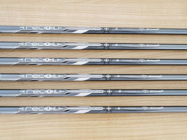 Iron set : Callaway : **ของใหม่ ยังไม่แกะพลาสติก** ชุดเหล็ก Callaway APEX Ai300 Forged (รุ่นล่าสุด ออกปี 2024) มีเหล็ก 5-Pw (6 ชิ้น) ก้านกราไฟต์ UST Mamiya RECOIL DART 6 Flex R