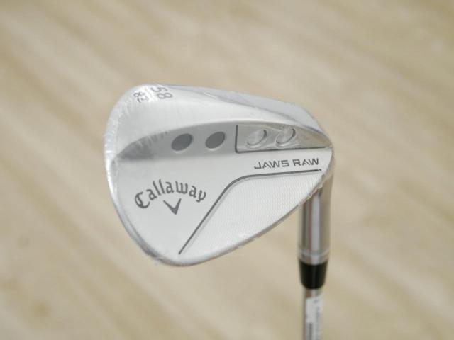 Wedge : Callaway : **ของใหม่ ยังไม่แกะพลาสติก** Wedge Callaway JAWS RAW (รุ่นใหม่ ปี 2023) Loft 58 ก้านเหล็ก NS Pro Modus 115 Flex S