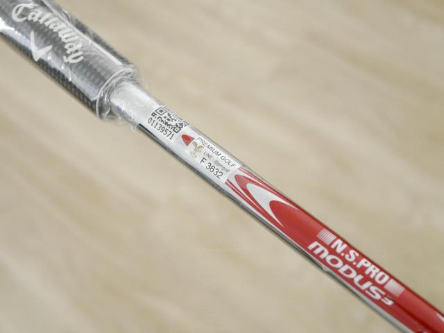 Wedge : Callaway : **ของใหม่ ยังไม่แกะพลาสติก** Wedge Callaway JAWS RAW (รุ่นใหม่ ปี 2023) Loft 58 ก้านเหล็ก NS Pro Modus 115 Flex S