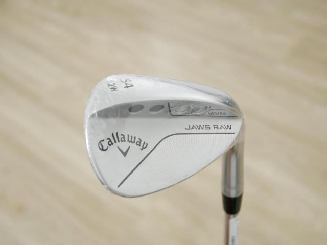 Wedge : Callaway : **ของใหม่ ยังไม่แกะพลาสติก** Wedge Callaway JAWS RAW (รุ่นใหม่ ปี 2023) Loft 54 ก้านเหล็ก NS Pro 950 NEO Flex S