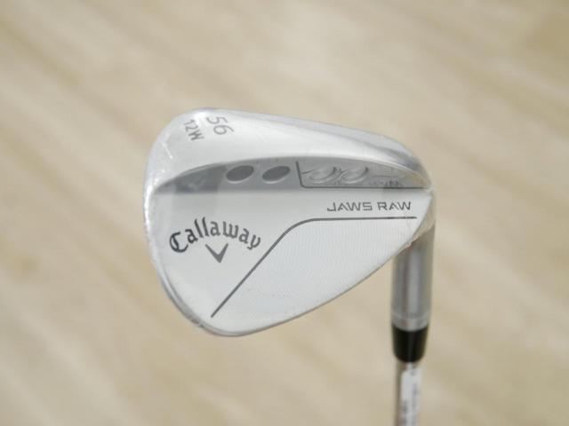 Wedge : Callaway : **ของใหม่ ยังไม่แกะพลาสติก** Wedge Callaway JAWS RAW (รุ่นใหม่ ปี 2023) Loft 56 ก้านเหล็ก Dynamic Gold S200