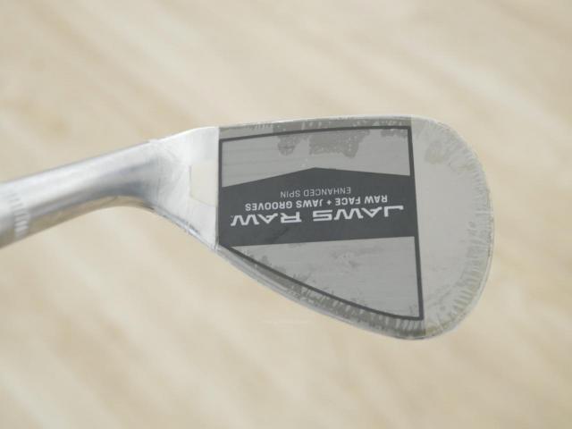 Wedge : Callaway : **ของใหม่ ยังไม่แกะพลาสติก** Wedge Callaway JAWS RAW (รุ่นใหม่ ปี 2023) Loft 56 ก้านเหล็ก Dynamic Gold S200