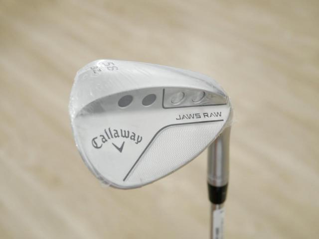 Wedge : Callaway : **ของใหม่ ยังไม่แกะพลาสติก** Wedge Callaway JAWS RAW (รุ่นใหม่ ปี 2023) Loft 58 ก้านเหล็ก Dynamic Gold S200