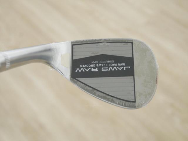 Wedge : Callaway : **ของใหม่ ยังไม่แกะพลาสติก** Wedge Callaway JAWS RAW (รุ่นใหม่ ปี 2023) Loft 58 ก้านเหล็ก Dynamic Gold S200
