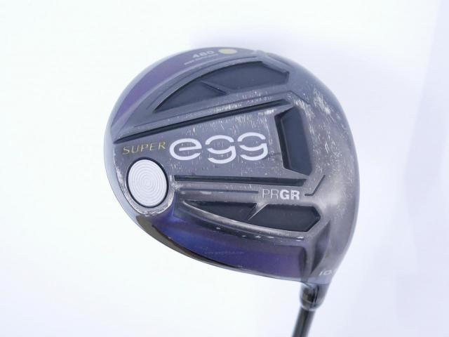 Driver : PRGR : ไดรเวอร์ PRGR Super EGG 480cc. (ปี 2021 หน้าเด้งเกินกฏ ตีไกลมาก) Loft 10.5 Flex SR (M-40)