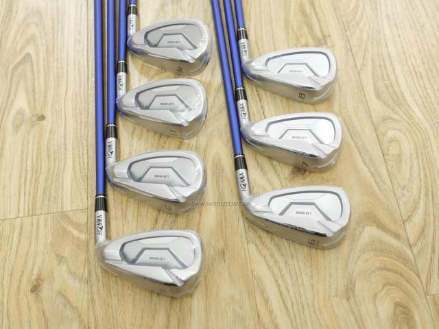 Iron set : Honma : **ของใหม่ ยังไม่แกะพลาสติก** ชุดเหล็ก Honma LB-808 (ปี 2018 ใบใหญ่ หน้าเด้ง ตีง่ายมาก) มีเหล็ก 6-11,Aw (7 ชิ้น) ก้านกราไฟต์ Honma LB-2000 45 Flex R