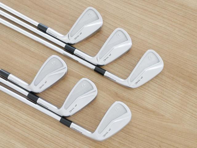 Iron set : Taylormade : ชุดเหล็ก Taylormade P7MC Forged (ซีรี่ย์ท้อปสุด ออกปี 2021) มีเหล็ก 5-Pw (6 ชิ้น) ก้านเหล็ก NS Pro Modus 105 Flex S