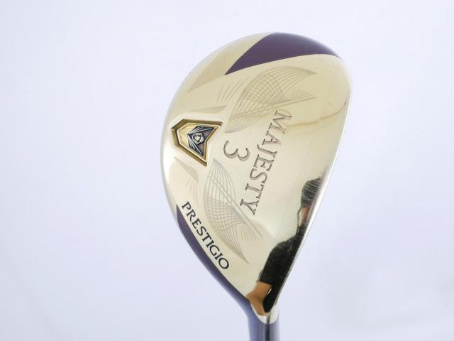 Fairway Wood : Maruman : ไม้กระเทย Maruman MAJESTY Prestigio XII (รุ่นล่าสุด ปี 2023 ท็อปสุด ของใหม่ 3 หมื่นบาท) Loft 18 ก้าน Mitsubishi VANQUISH 6 Flex R