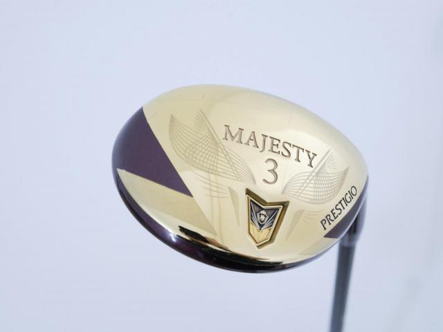 Fairway Wood : Maruman : ไม้กระเทย Maruman MAJESTY Prestigio XII (รุ่นล่าสุด ปี 2023 ท็อปสุด ของใหม่ 3 หมื่นบาท) Loft 18 ก้าน Mitsubishi VANQUISH 6 Flex R