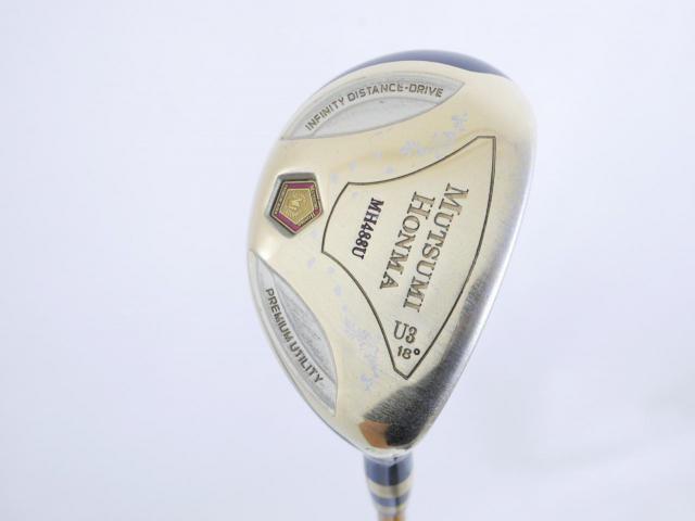 Fairway Wood : Other Brand : ไม้กระเทย Mutsumi Honma MH488U Loft 18 Flex SR