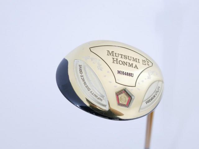 Fairway Wood : Other Brand : ไม้กระเทย Mutsumi Honma MH488U Loft 24 Flex SR