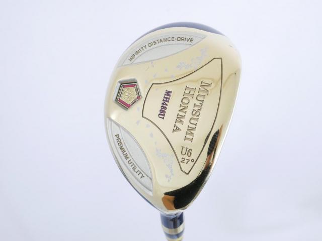Fairway Wood : Other Brand : ไม้กระเทย Mutsumi Honma MH488U Loft 27 Flex SR