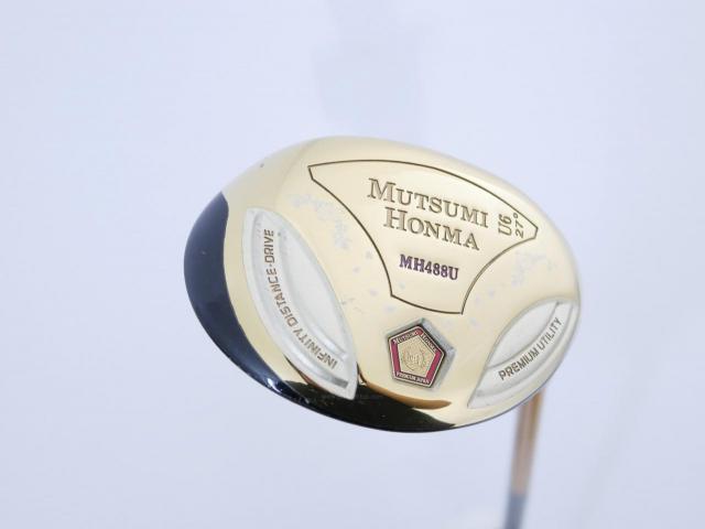 Fairway Wood : Other Brand : ไม้กระเทย Mutsumi Honma MH488U Loft 27 Flex SR