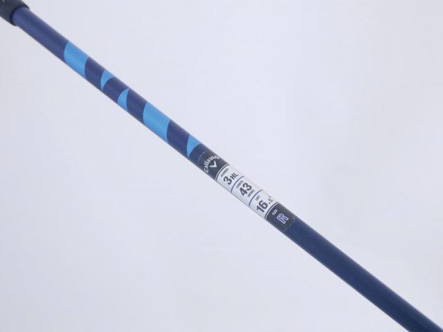 Fairway Wood : callaway : หัวไม้ 3 Callaway Paradym (รุ่นปี 2023 Japan Spec.) Loft 16.5 (ปรับได้) ก้าน Fujikura Ventus TR 5 Flex R
