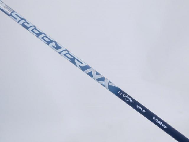 Fairway Wood : callaway : หัวไม้ 5 Callaway Paradym MAX FAST (รุ่นปี 2023 Japan Spec.) Loft 19 ก้าน Fujikura Speeder NX 40 Flex S