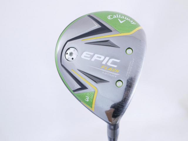 Fairway Wood : callaway : หัวไม้ 3 Callaway Epic Flash Star (รุ่นปี 2019) Loft 15 ก้าน Fujikura Speeder Evolution Flex R