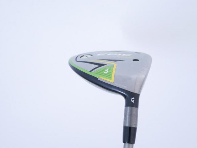 Fairway Wood : callaway : หัวไม้ 3 Callaway Epic Flash Star (รุ่นปี 2019) Loft 15 ก้าน Fujikura Speeder Evolution Flex R