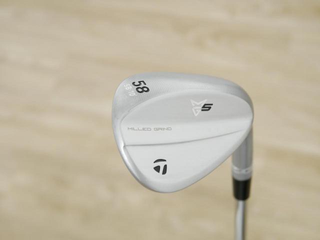 Wedge : Taylormade : Wedge Taylormade Milled Grind 5 (รุ่นล่าสุด ออกปี 2026) Loft 58 ก้านเหล็ก Dynamic Gold 115 MID S200