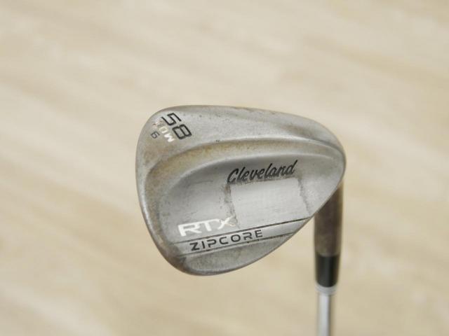 Wedge : Cleveland : Wedge Cleveland RTX ZIPCORE Loft 58 ก้านเหล็ก Dynamic Gold Tour Issue Spinner Wedge