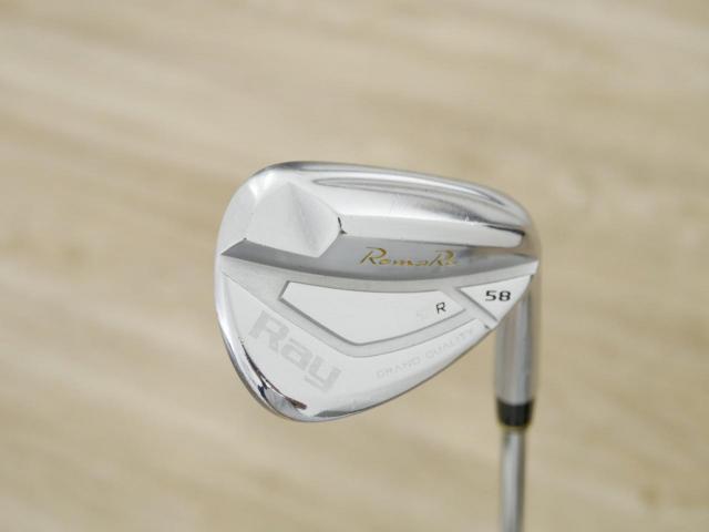 Wedge : Romaro : Wedge Romaro Ray SX-R Forged Loft 58 ก้านเหล็ก Dynamic Gold 115 MID S200
