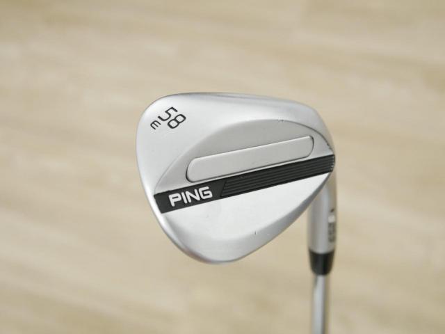 Wedge : Other : Wedge Ping S259 (รุ่นล่าสุด ออกปี 2026) Loft 58 ก้านเหล็ก Dynamic Gold S200