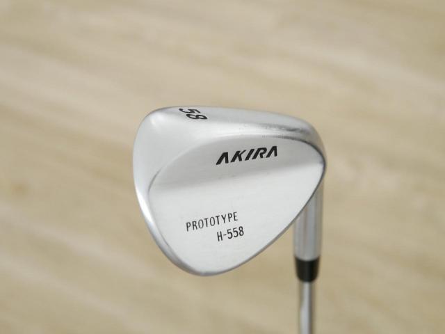 Wedge : Other : Wedge Akira Prototype H-558 Loft 58 ก้านเหล็ก NS Pro Modus 105 Wedge